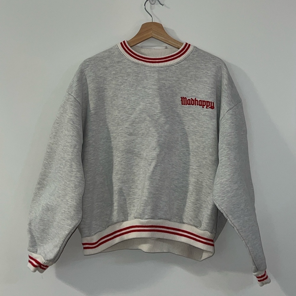 Madhappy Grey Sporty Crewneck